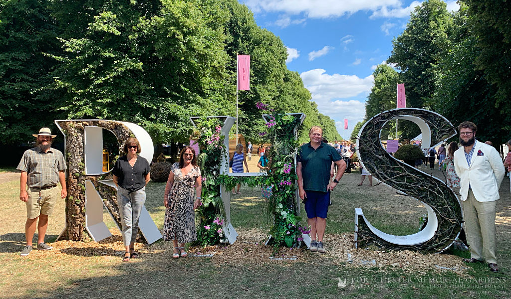 Portchester Memorial Gardens' Team visit to The Royal Horticultural Society's Hampton Court Festival in 2022