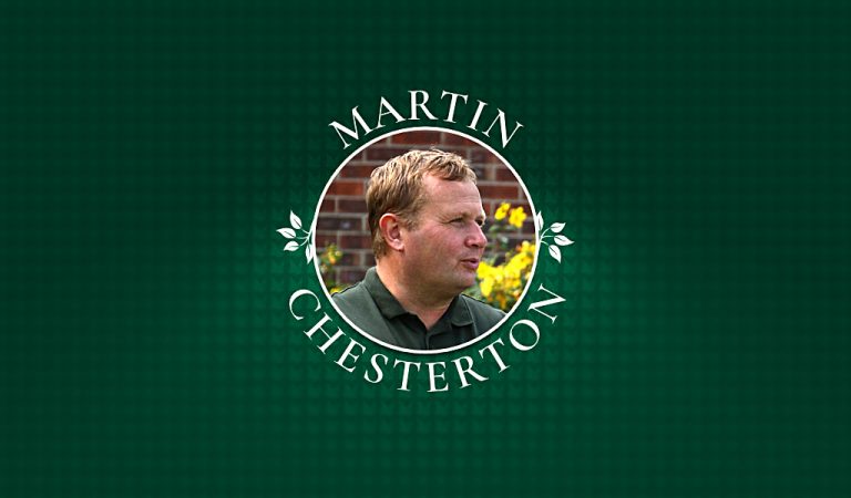 Portrait of Martin Chesterton - Head Gardener at Portchester Memorial Gardens