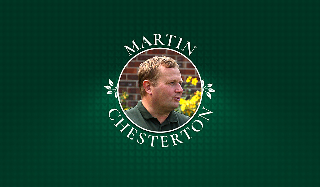 Portrait of Martin Chesterton - Head Gardener at Portchester Memorial Gardens